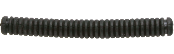 Трубка резиновая гофр. прямая 10мм. AQM 46