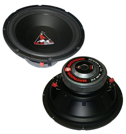 саб DLS M212 RMS 240Вт. 2 обмотки по 4 Ом