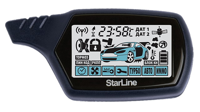 Брелок StarLine A91/B9 dialog ж.к.