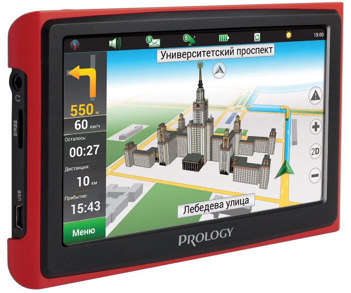 Prology iMAP-4300 дисплей 4.3" Black-Red