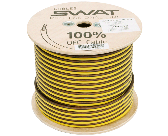 Кабель акуст. 12Ga SWAT ASC-12 (100m) медь 4.0mm