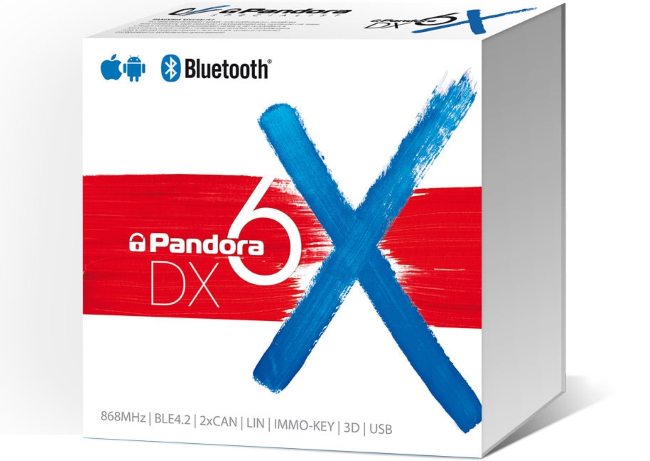 Автосигнализация Pandora DX-6X BT