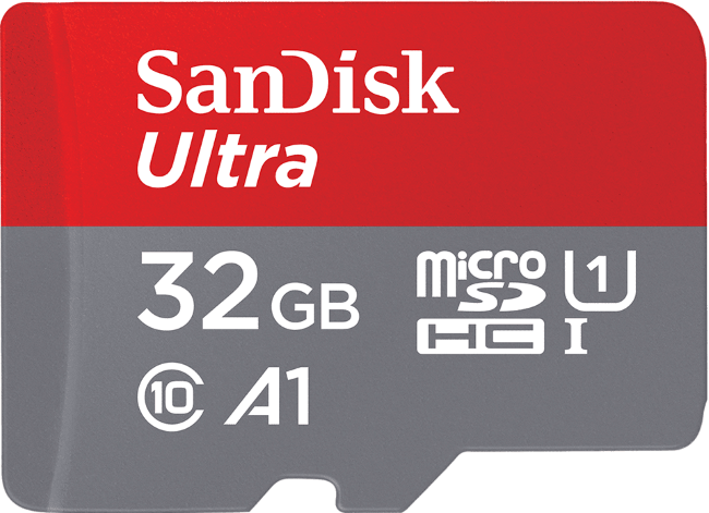 microSD 32GB SanDisk Ultra UHS-I (100M) без адап