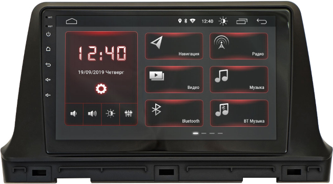 Incar XTA-1804 (KIA Seltos) штатное ГУ 10"