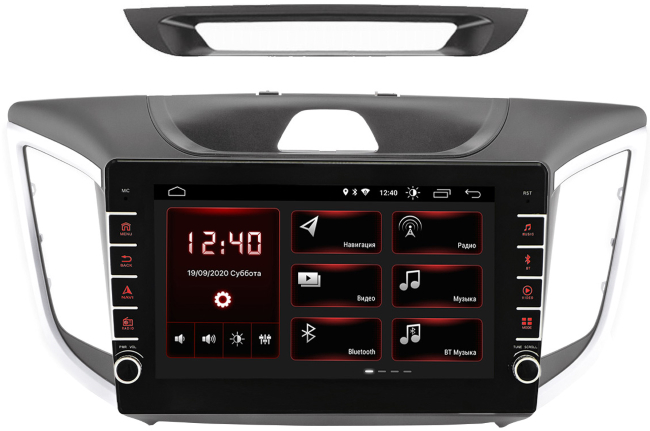 Incar XTA-2410С (Hyundai Creta 16+) штатное ГУ 10"
