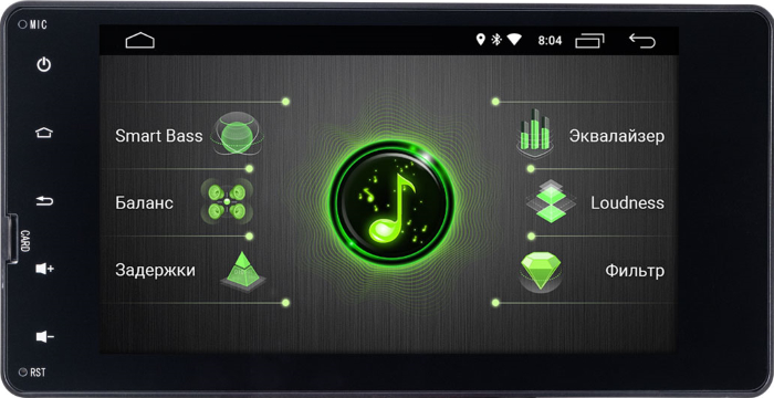 Incar DTA-6101 (Mitsubishi Universal)штатное ГУ 7"