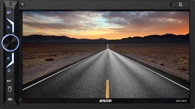 2DIN Mystery MDD-6800 USB/SD/BT экр.6.8" без диска