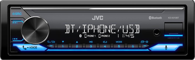 JVC KD-X372BT проигрыватель USB/FM/BT