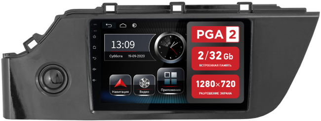 Incar PGA2-1812 (KIA RIO 20+) штатное ГУ  9"