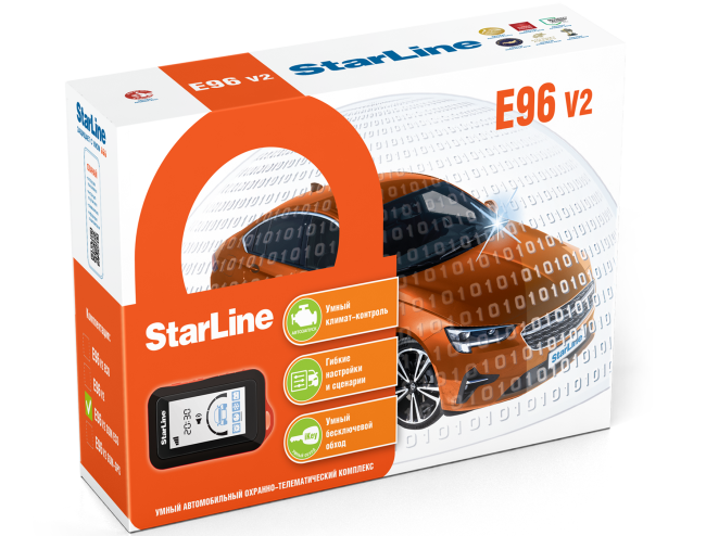 Автосигнализация StarLine E96 v2 BT ECO GSM