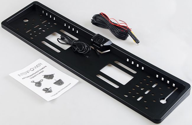 Silverstone IP-616AHD рамка номера с камерой