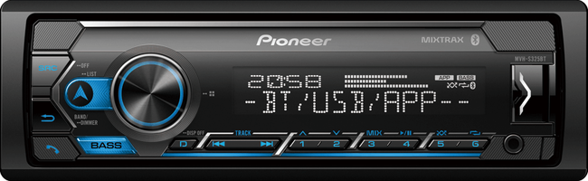 Pioneer MVH-S325BT проигрыватель FM/USB/BT
