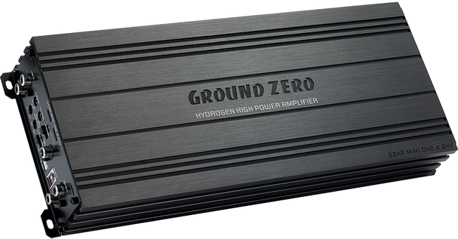 Усил. Ground Zero GZHA MINI ONE-K, RMS 1*1000Вт<->