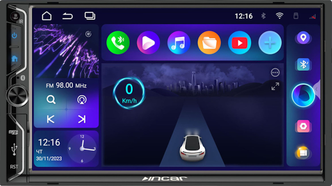 2DIN Incar ARN-7704-4 проигрыватель 7", 4 на 64Gb